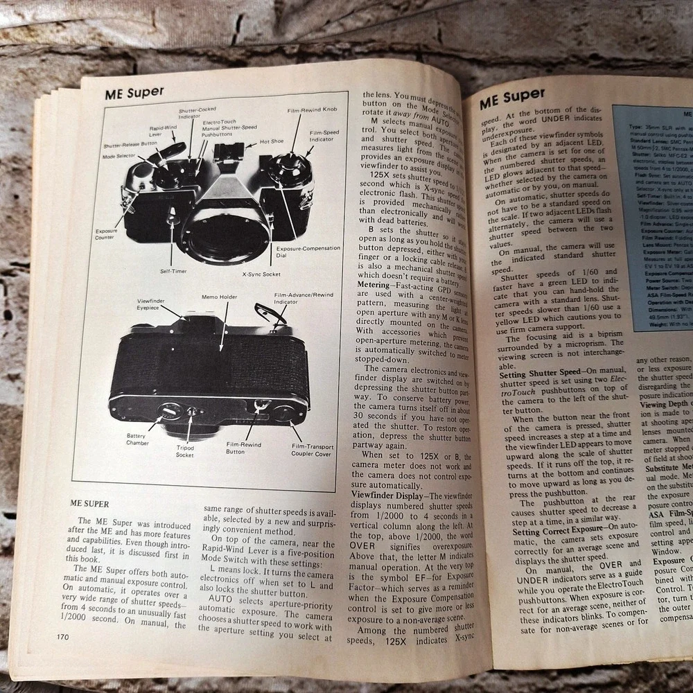 How to select and use Pentax SLR Cameras Carl Shipman Complete Handbook